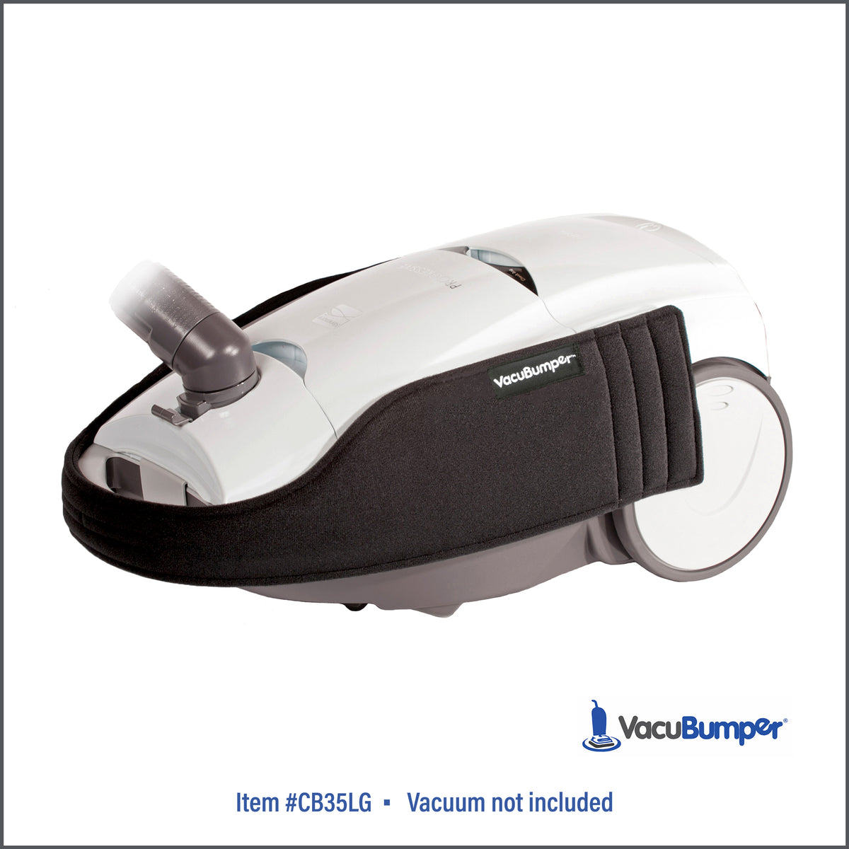 VacuBumper #Item CB35LG Canister Bumper Guards are  made of multiple layers of premium materials that will protect decor from damage caused by canister vacuums