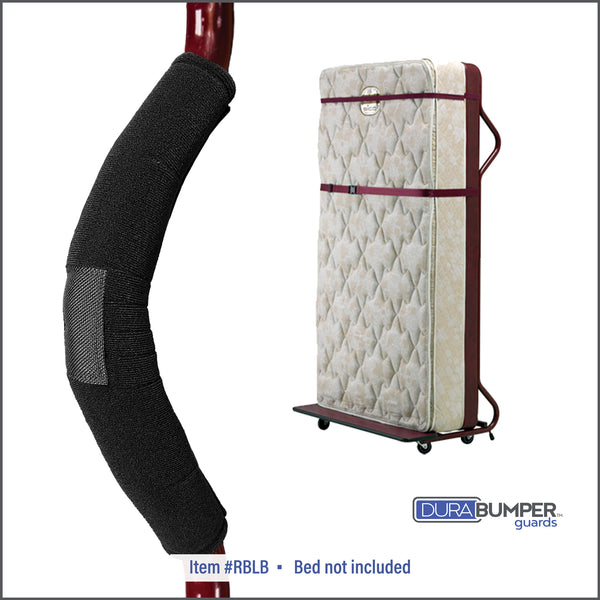 DuraBumper's Rollaway Bed Leg Bumpers, Item #RBLB is custom fit for SICO style Mobile Beds