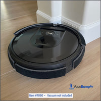 Robot vacuums protected by VacuBumper bumper guard will help keep your baseboards free from vacuum damage