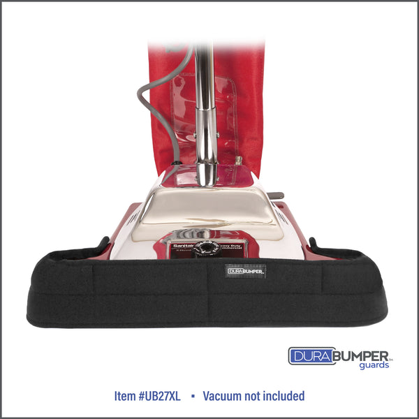 DuraBumper Item #UB27XL is made of multiple layers of premium materials that will protect decor from damage caused by commercial vacuum