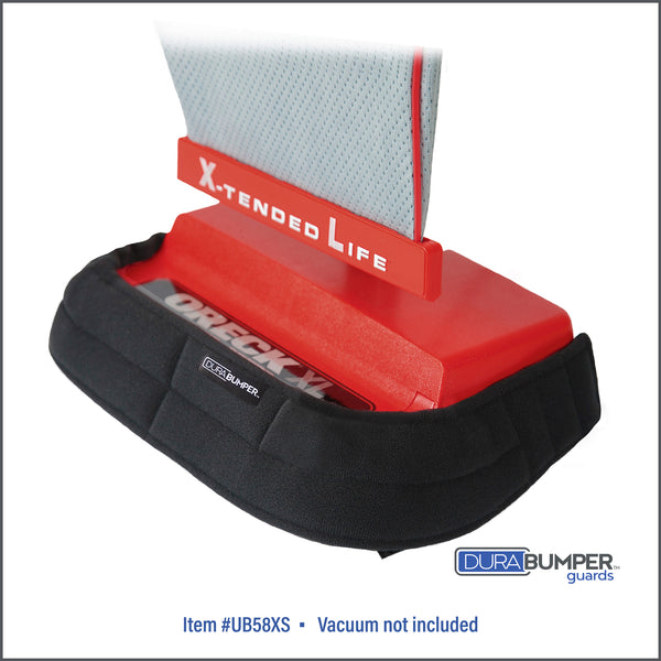 DuraBumper Item #UB58XS is made of multiple layers of premium materials. This commercial grade bumper guard will protect baseboards, walls and furniture from vacuum damage.