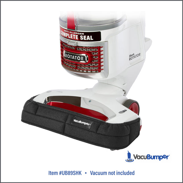 VacuBumper's Bumper Guard for Shark Vacuums is made of multiple layers of premium materials that will protect decor from damage caused by vacuum