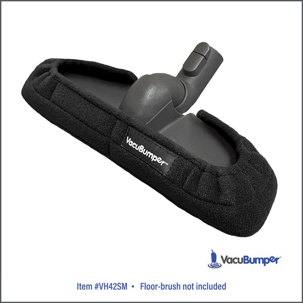 VacuBumper Item #VH42SM is made of multiple layers of premium materials that will protect decor from damage caused by vacuum floor attachments