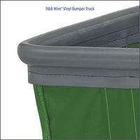 DuraBumper Item #VTB2 is a custom made bumper guard that is designed to fit R&B Wire Vinyl Bumper Trucks
