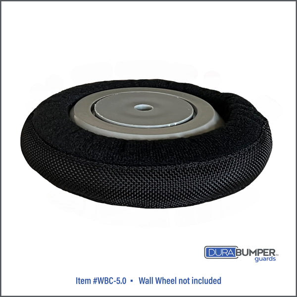 DuraBumper #WBC-5.0 wall wheel bumper cover fits Rubbermaid's housekeeping carts bumper kit protects walls and is easy to install