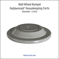 DuraBumper Bumper Cover #WBC-5.0 fits 5.0 diameter Rubbermaid wall wheel
