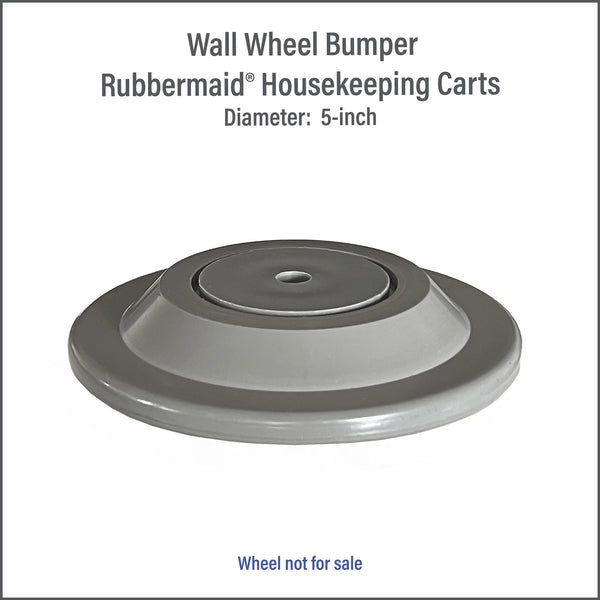 DuraBumper Bumper Cover #WBC-5.0 fits 5.0 diameter Rubbermaid wall wheel