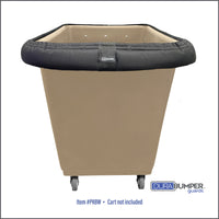 Front View of DuraBumper's Bumper Guard for RB Wire Poly Bumper Trucks, Item #PRBW offers a professional fit and appearance