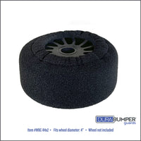 Items #WBC-R4x2 Bumper Cover is easy to install over Rubbermaid Bumper Kits and offers a snug fit to protect walls
