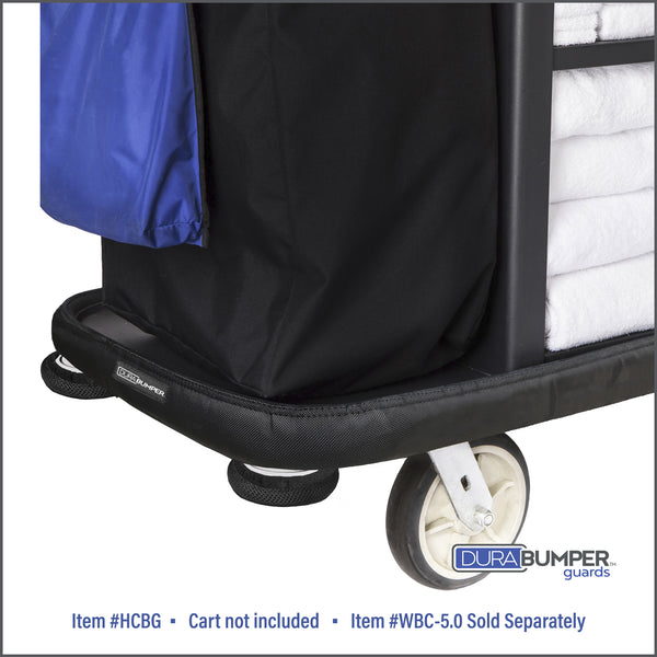 Bumper Guard for Housekeeping Carts| Protect Walls from Cart Damage ...