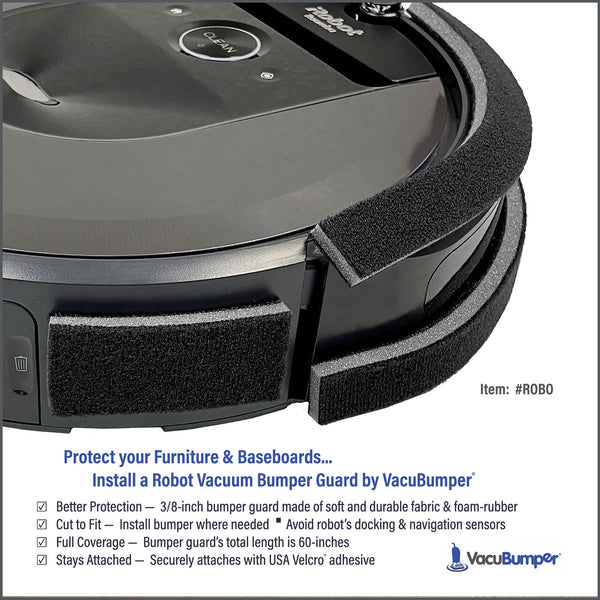 Bumper Guard for Robot Vacuums - Item #ROBO