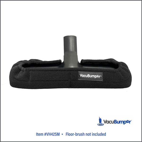 DuraBumper Item #VH42SM Bumper Guard for floor brushes installs easily, is tight fitting and stays securely attached