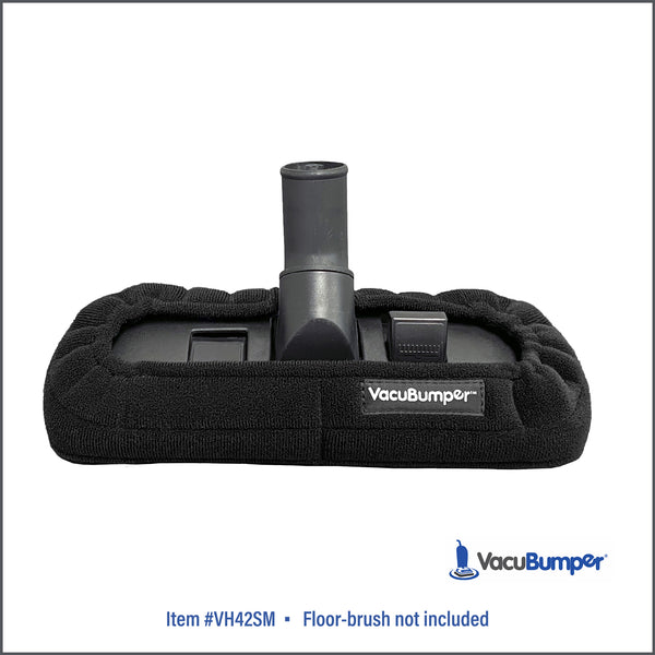 VacuBumper Item #VH42SM is a high-quality bumper guard that is designed with a universal fit  for a variety of floor attachments