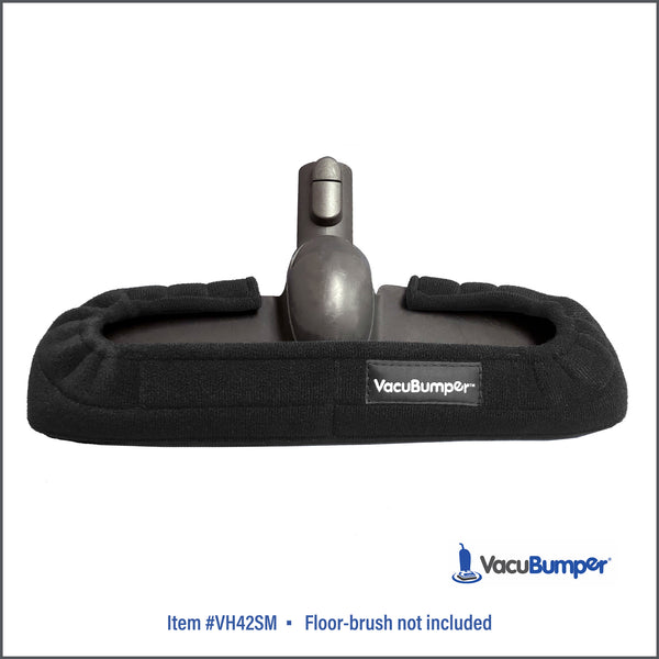  VacuBumper bumper guard for floor tools offers a snug fit while it protects woodwork, walls and interiors from vacuum damage