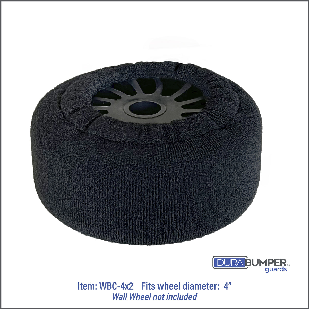 Wall Wheel Bumper Cover for Rubbermaid Housekeeping Carts - 2 SIZES
