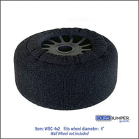 Wall Wheel Bumper Cover for Rubbermaid Housekeeping Carts - 2 SIZES
