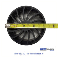 Rubbermaid Bumper Kit (wall wheel) measuring  4" diameter will fit DuraBumper Item # WBC-4x2