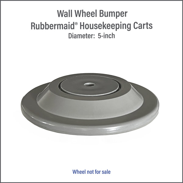 DuraBumper Bumper Cover #WBC-5.0 fits 5.0 diameter Rubbermaid wall wheel 
