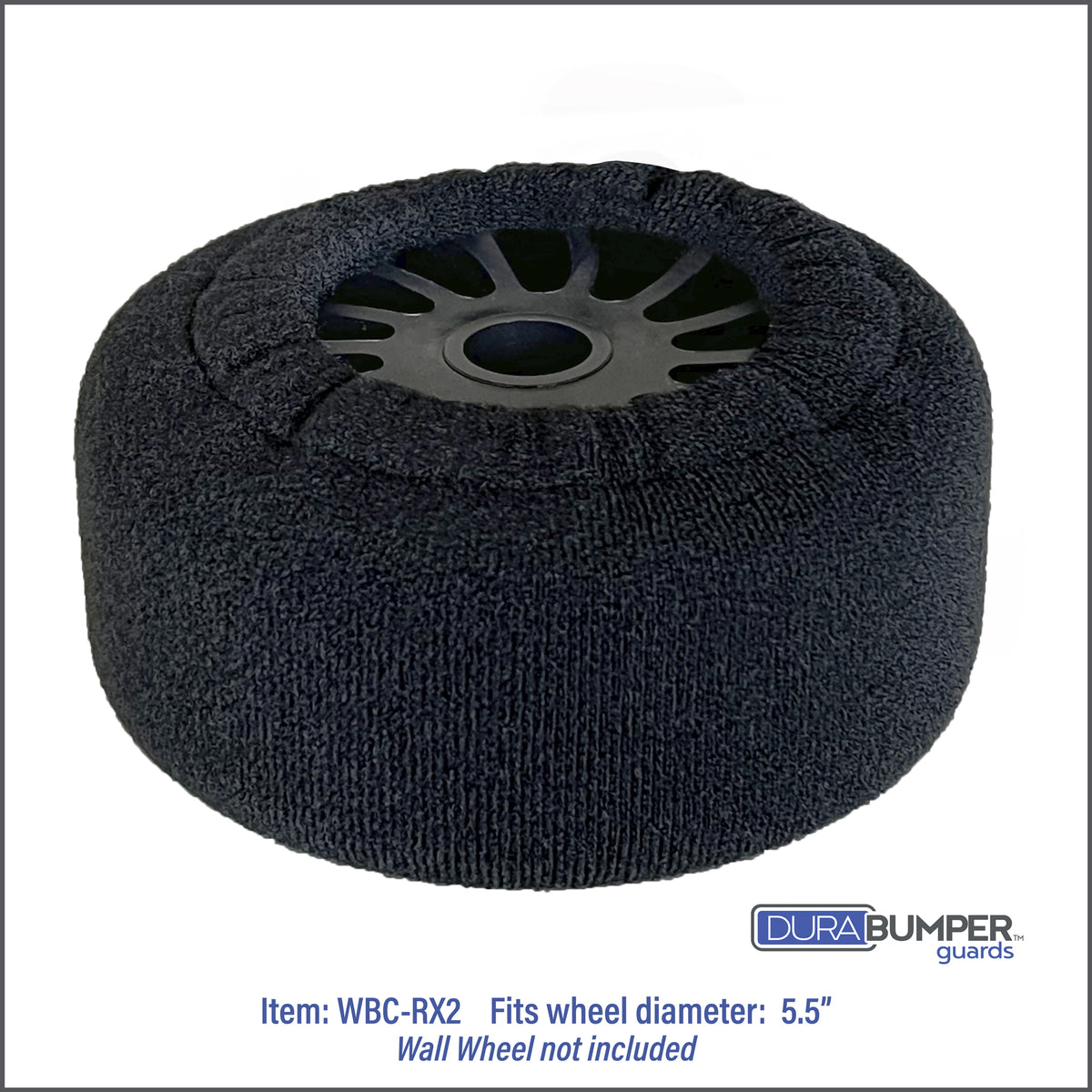 Wall Wheel Bumper Cover for Rubbermaid Housekeeping Carts - 2 SIZES