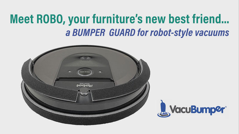 Meet VacuBumper ROBO - Customizable Bumper Guard for Robotic Vaccums