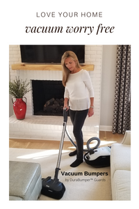Protect your walls, baseboards, and furniture from scuffs, scratches, and dents caused by vacuum collisions. VacuBumper offers durable, easy-to-install protection for worry-free cleaning